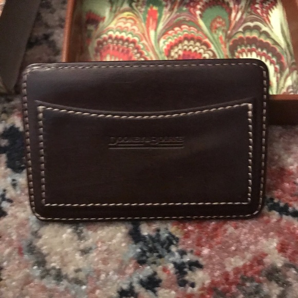 Dooney & Bourke Leather Card Holder - Picture 2 of 6